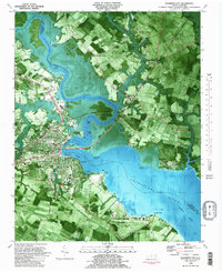 1982 Map of Elizabeth City, NC — High-Res | Pastmaps